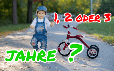 Ab welchem Alter ist ein Dreirad geeignet?