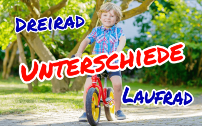 Dreirad oder Laufrad?