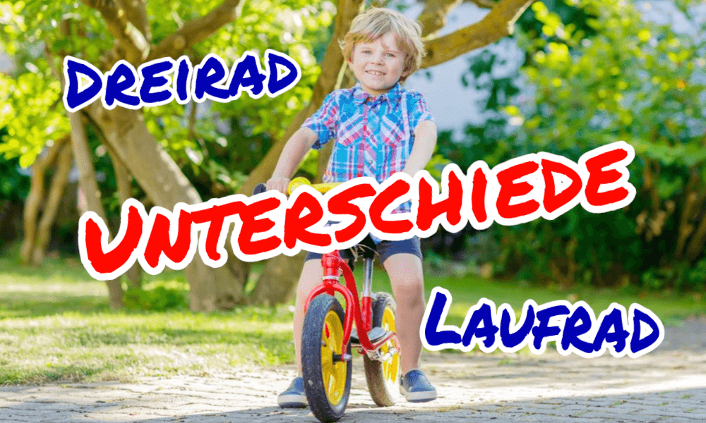 Dreirad oder Laufrad?